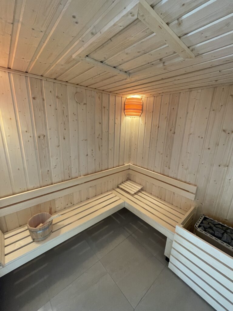 Sauna de l'hotel Armor Park de Dinan