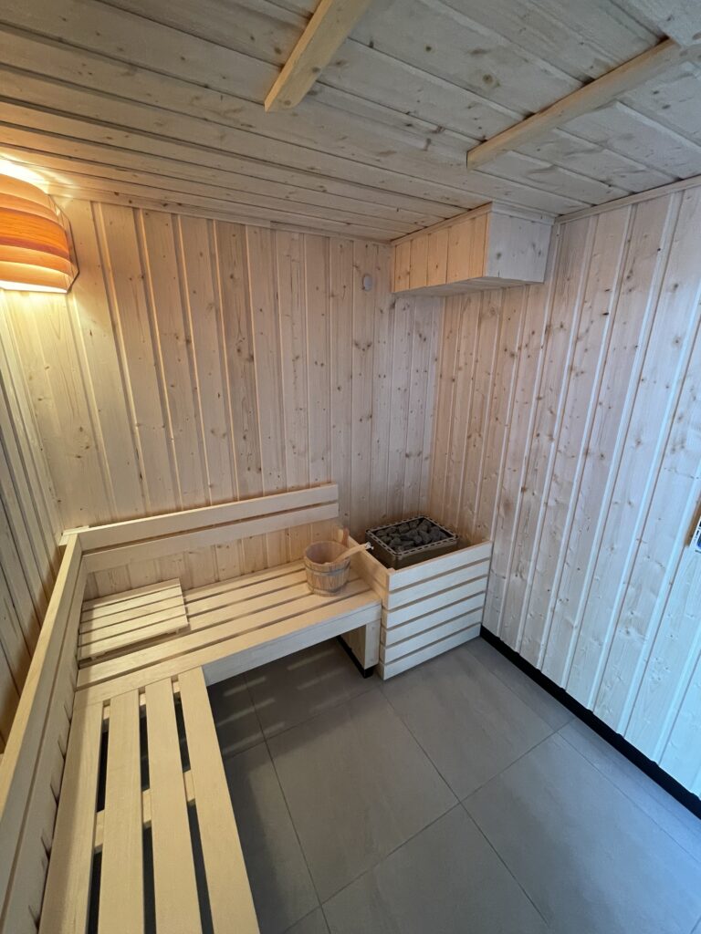 Sauna de l'hotel Armor Park de Dinan